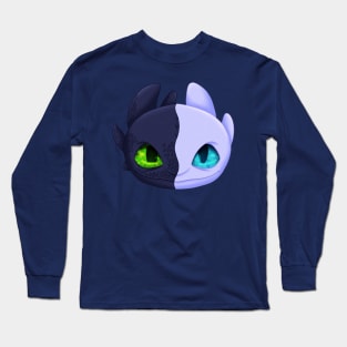 Night Fury and Light Fury Long Sleeve T-Shirt